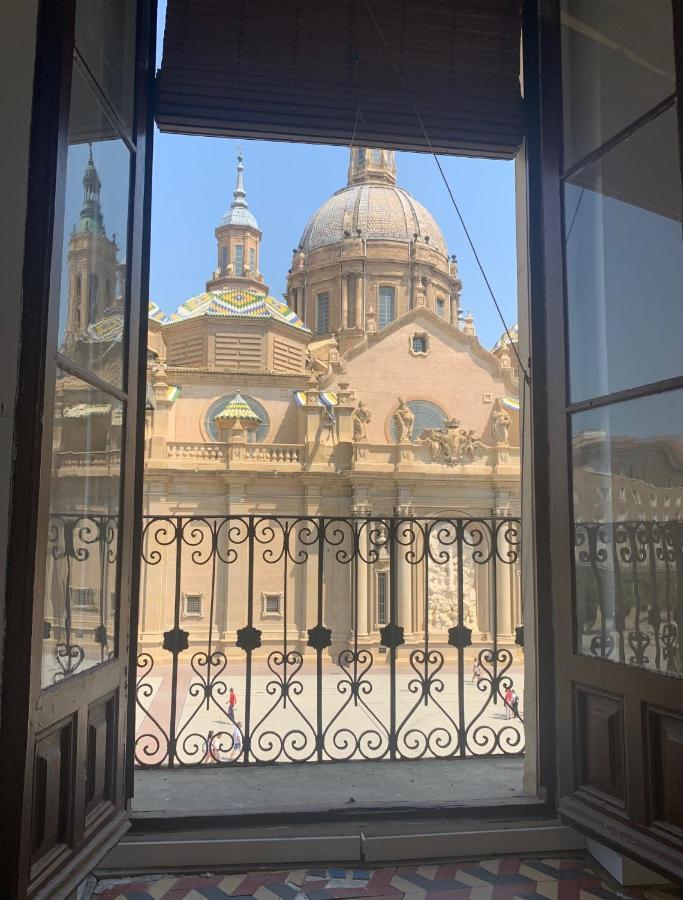 Vtz El Balcon A La Basilica V - Vistas Inmejorables A La Basilica Del Pilar! Lejlighed Zaragoza Eksteriør billede